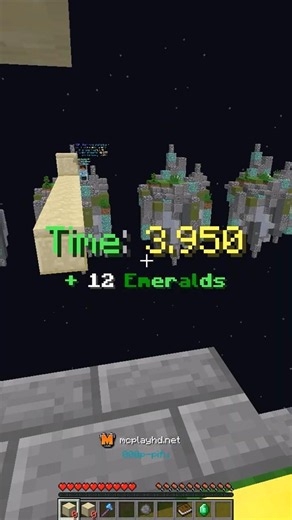 テリーブリッジより早い橋架け！？ #minecraft #shorts #speedtelly【マインクラフト】