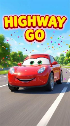 Red Racing Car Song for Kids #carsongs