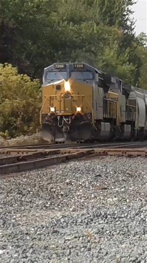 CSX B457 Loaded Sand Train from Greenwich, Ohio 9/20/2021 #shorts #train #railroad #csx #railfan #ns