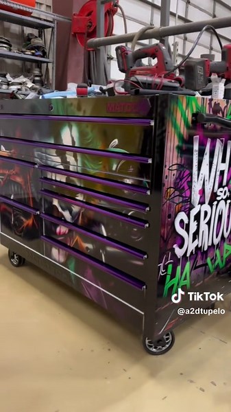 Customize your tool box! Text us to get your kit. We will ship anywhere! Tool kit included. #matco #snapon #wrapped #toolbox #fyp