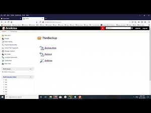 Jenkins How to Backup and Restore Jobs and Plugins