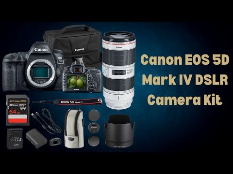 Capture Pro Photos & 4K Video | Canon EOS 5D Mark IV