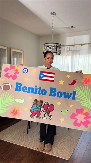 Benito Bowl Banner Design by Bad Bunny Fan