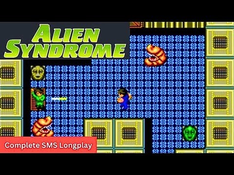 Alien Syndrome Complete Longplay - Sega Master System Arcade Classic