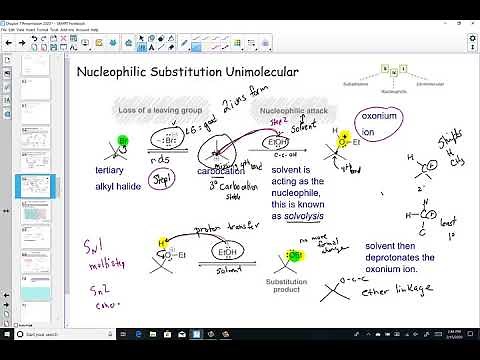 Chapter 7 Alkyl Halides: Nucleophilic Substitution and Elimination Reactions Lesson 3 Part 1