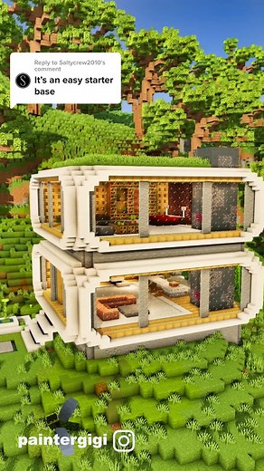 Exploring Minecraft Interior Bases with Snarple