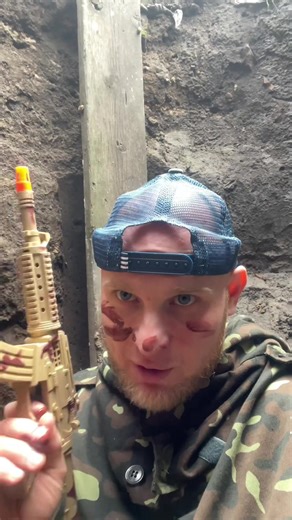 Toy Gun Simulation in Outdoor Combat Setting