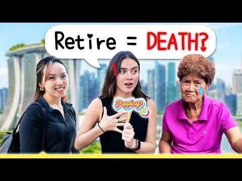 “No Working No Money!” Singaporeans Reveal You Can’t Afford to Live in Singapore! 工作到70岁的国家! 退休=等死?