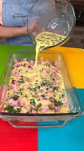 49K views · 725 reactions | Easy 1 pan breakfast bake | Chef Yum | Facebook