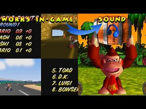 DK64 custom music: Mario Kart 64 - Winning Results