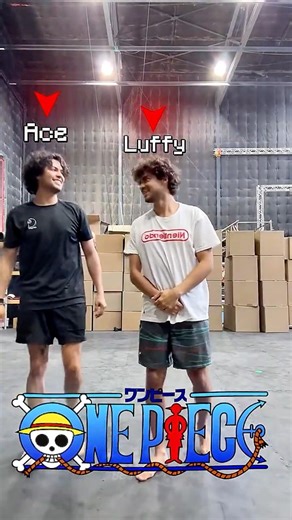 Luffy e Ace dançando no camarim de One Piece🔥 #onepiece #edit #dublagem