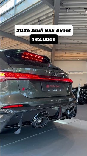 😱 €142,000 for the NEW Audi RS5 Avant ?!