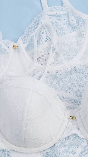 Adore Me on Instagram: "Here comes the bride — all dressed in white lingerie and soft, sexy lace. 懶 #adoreme #bridal #bridalinspiration #bridalstyle #bridetobe #behindthescenes"