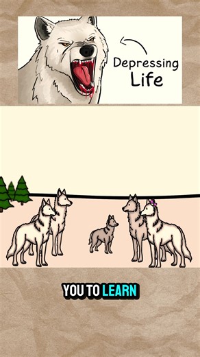 Why it Sucks To Be Born As an Arctic Wolf? #whyitsuck #pov #wolf #fyp #animals