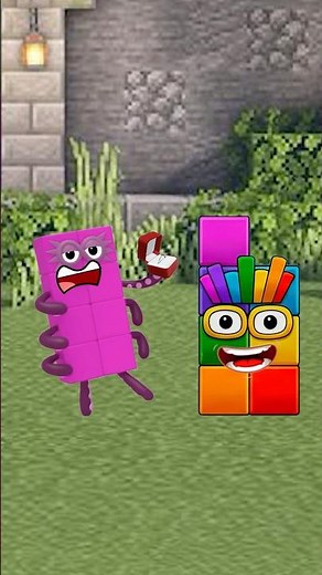 How to make Numberblocks One #shots #minecraft #numberblocks