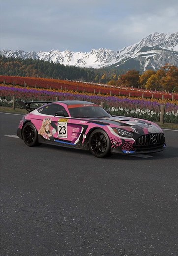 Bananas with Marin Kitagawa on a Mercedes AMG GT