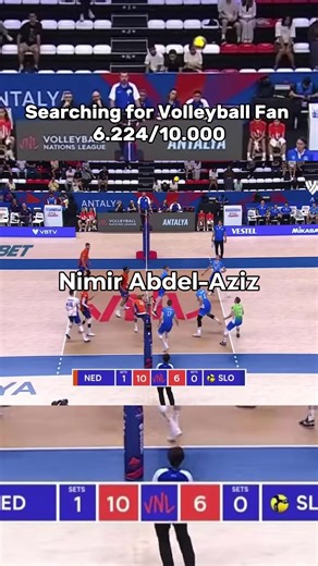 Nimir Abdel-Aziz's Insane Volleyball Spikes