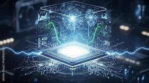 Microchip Powering Up with Data Visualizations and Electric Arcs