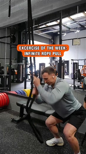 MOMENTUM HEALTH + FITNESS | Exercise of the Week: The Infinity Rope Pull. Don't skip this one. 🪢💪 This machine is a guaranteed full-body burn. Grab the ropes and give... | Instagram