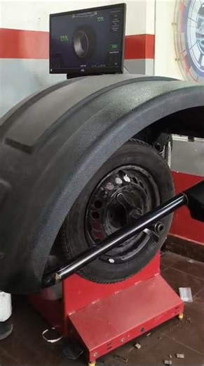 Perfect wheel balancing#shortvideo