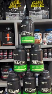 1.8K views · 13 reactions | OPTIMUM NUTRITION MICRONIZED CREATINE POWDER 300 G(60 SERVINGS) Muscle Size, Strength & Performance 5 Grams of Pure Creatine Monohydrate per Serving. MANUFACTURED IN THE USA #gymsupplementsbd #supplements #optimumnutrition #creatine #bulk #strength #pump #creatinemonohydrate #energy #musclerecovery #gym #Bangladesh | GYM Supplements bd.com | Facebook
