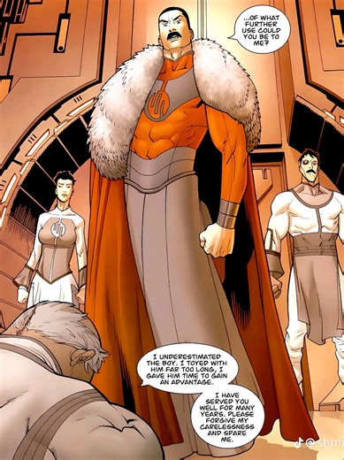 Conquest Begs For Mercy From Thragg (COMIC DUB) (Original Post by @shmeegle) #invincible #invinciblecomic #comicdub #conquestinvincible #voiceacting