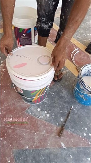 👌jabardast wall plastic paints light pink 🩷 #trendingshorts #homedecor #ytshorts ‪@RangilaPainter‬