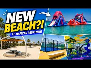 Dubai’s Al Mamzar Beach REOPENED: Full Tour Of The $500M Transformation!