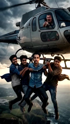 🚁 Helicopter Scene Gone Wrong 🤣 (Unexpected Ending)