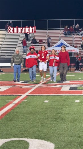 3.2K views · 248 reactions | It’s senior night for our YHS football, Cheer, Pom, and unified teams. What a great night celebrating with our friends and family. 朗 Way to go seniors, we are so proud of your hard work and leadership within our district. ❤️ #millerstrong #millerseniors | Yukon Public Schools | Facebook