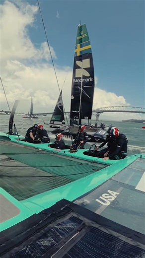 On board for that flying start to race six 🎥