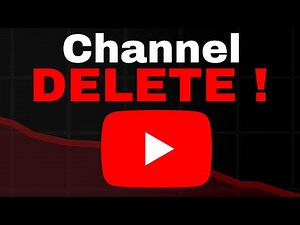 How to Delete Youtube Channel Permanently in 2024 ! ✅