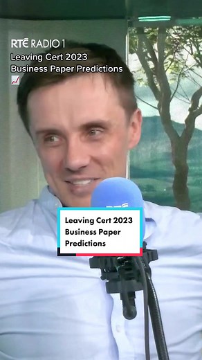 📣 Calling all Leaving Cert 2023 Business students 📈 Evelyn from our Study Hub podcast is joined by Ronan Murdock business teacher from the Institute of Education 👨‍🏫 who shares his business paper 2023 predictions. We cover all #leavingcert2023 subjects so listen in wherever you get your podcasts 📱