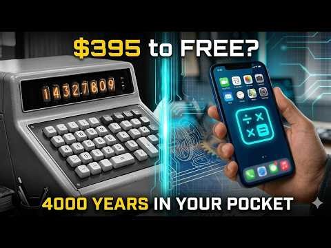 The 4,000-Year History of the Calculator: From Beads to Blueprints #TheTechTimeline #HistoryOfTech