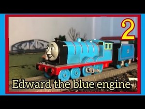 Custom Trackmaster Edward the blue engine