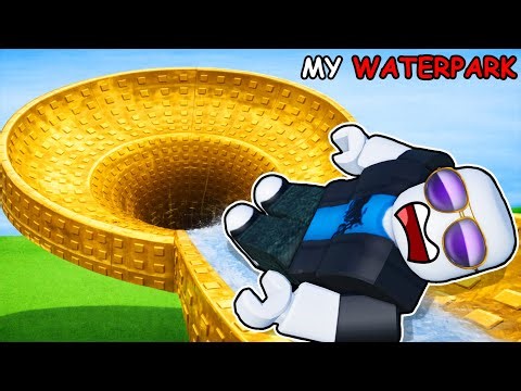 I made MILLIONS with a 5 STAR Waterpark in Roblox...