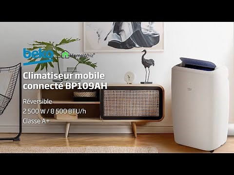 Beko | Climatiseur mobile connecté réversible BP109AH