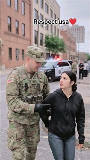 Caught in the Act: A Tense Military Arrest Scene