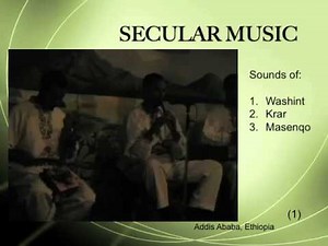 The Sound Of : washint, Krar and Masenqo