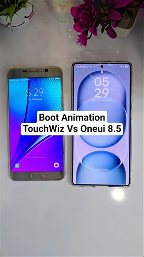 Boot Animation TouchWiz Vs Oneui 8.5 on Samsung Galaxy #samsung #youtubeshorts #shorts