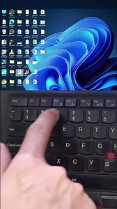 Desktop icon customization with shortcut keys #asmr #keyboard #laptopvspc #youtubeshorts