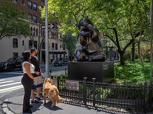 Massive animal sculptures have taken over Park Avenue—with an even bigger message