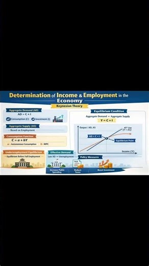 Determination of Income and Employment | Keynesian Theory Explained