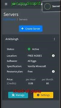3 GB RAM Minecraft Server For Free | 24/7 Online | India location| FREE 8GB RAM #minecraft#hardcore
