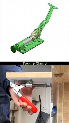 How a Toggle Clamp Works ⚙️ #shorts