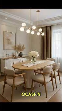 30 Beautiful Dining Rooms You Have to See ✨ #interiordesign #decor