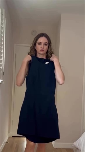 You’ve heard of the LBD, but what about the LND (little navy dress)? I love styling this timeless mini.