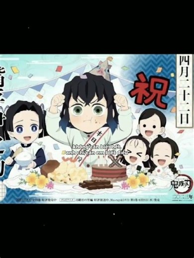 Happy birthday Inosuke 22/4 🥳