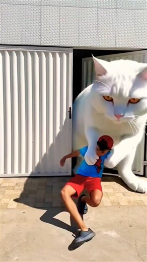 o gato pegou ele😂😄😁 #funny #comedy #shorts