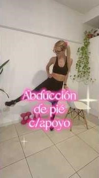 Abducción de pie con apoyo o patada lateral